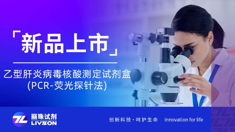 新品速報 | 乙型肝炎病毒核酸測定試劑盒(PCR-熒光探針法)全新上市！